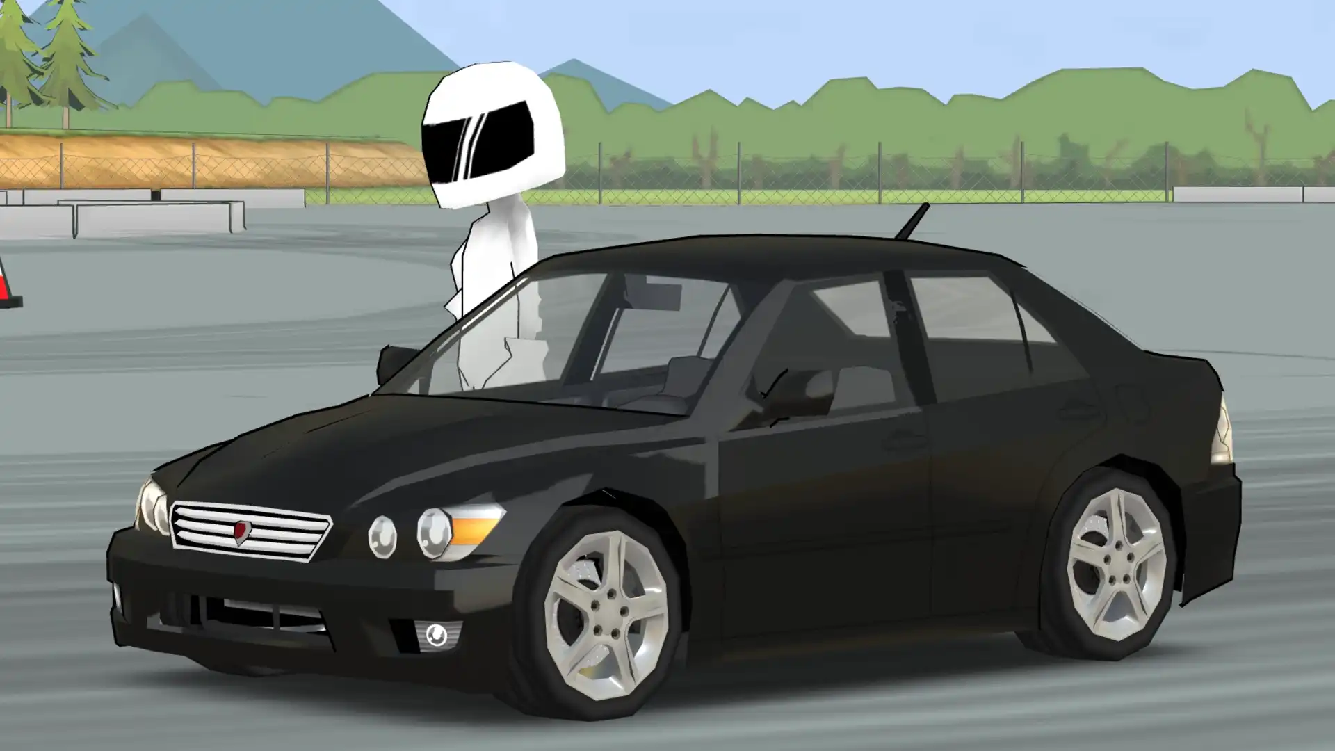 FR Legends Altezza in-game