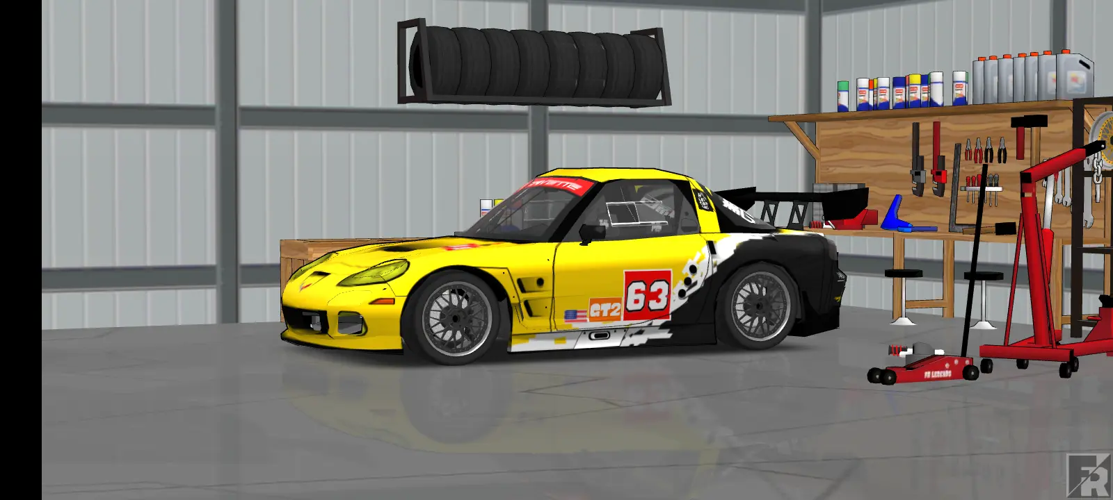 Corvette C6.R Racing car