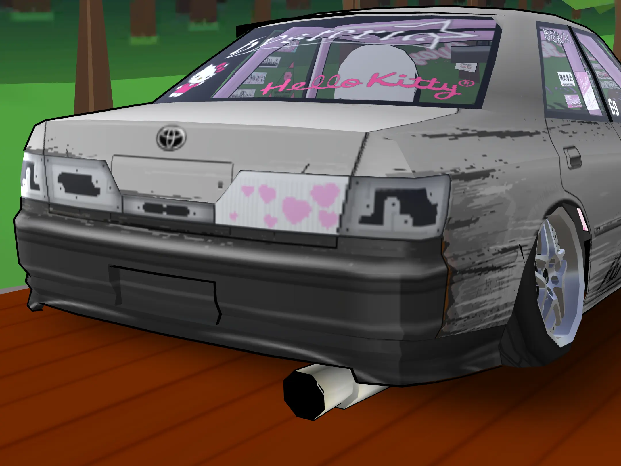 JZX100 Mark ii Hello-Kitty Missile - screenshot 4