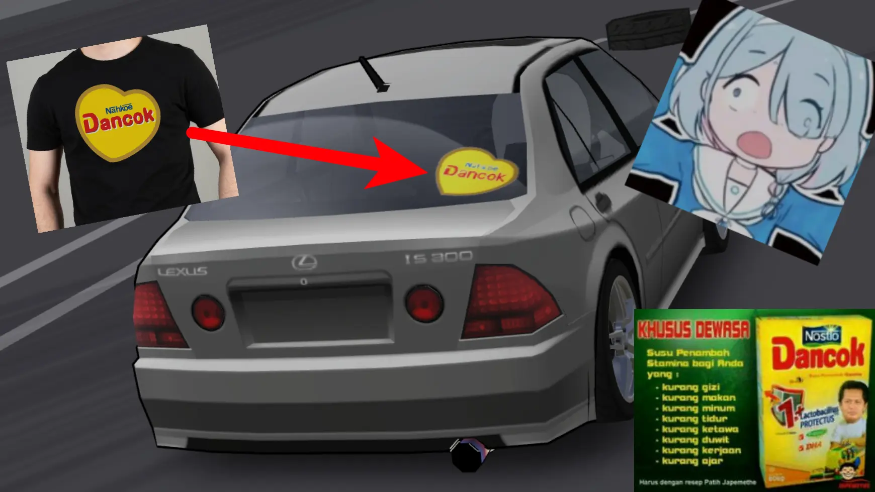 Dancok meme sticker - Image 1