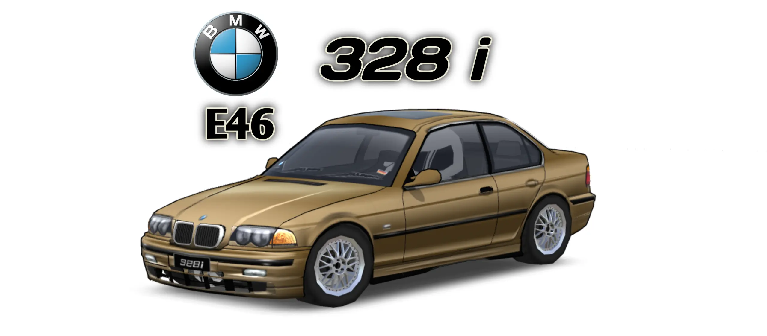 BMW 328i (E46) 1998 Livery - Image 1