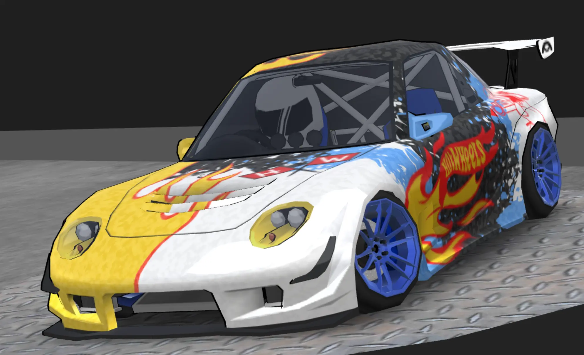 Blue Team's Hotwheels RX7 Super Greddy