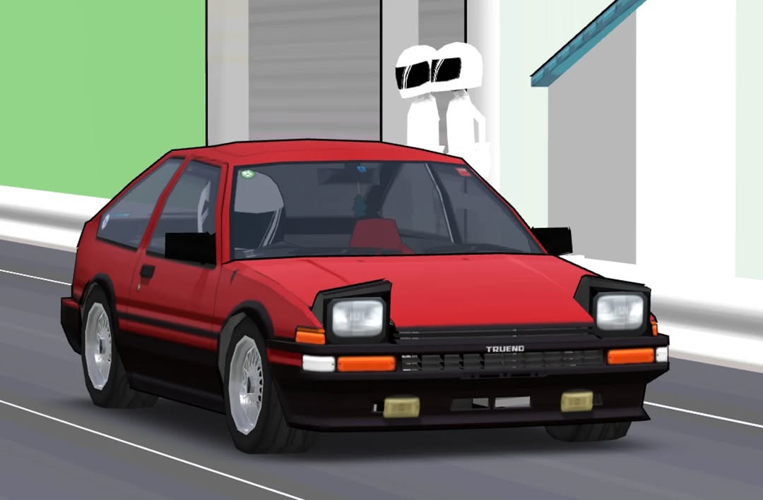 Toyota Trueno Sprinter - AE86 (Red Crimson)