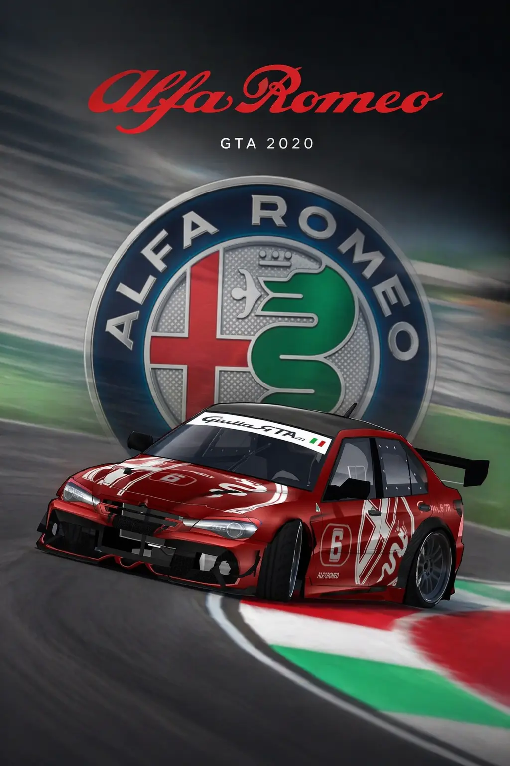 Alfa Romeo GTA (Retro DTM Livery)