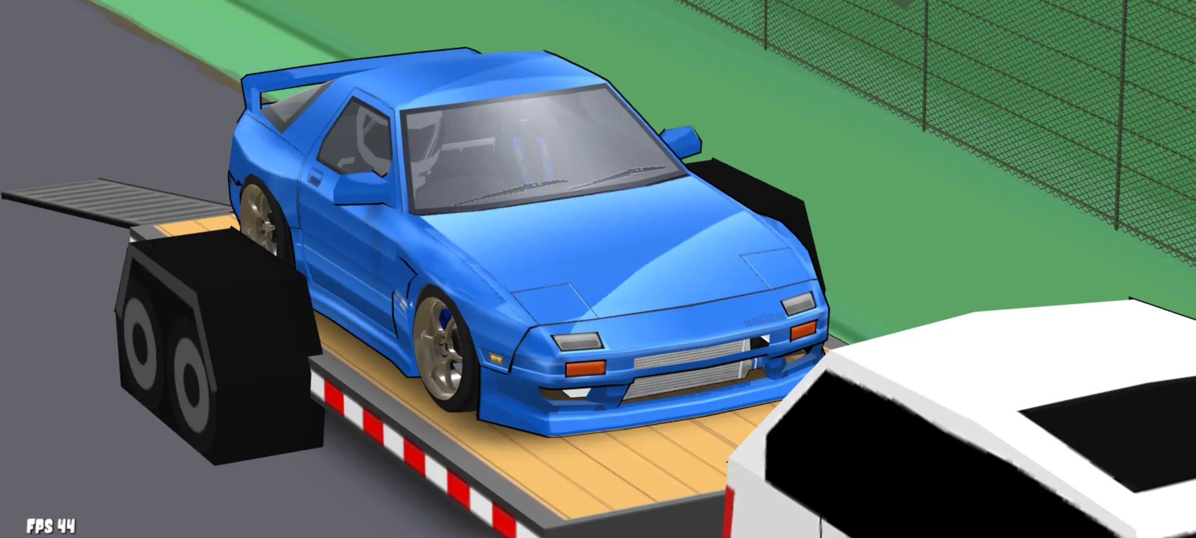 Madza RX7 Fc Blue