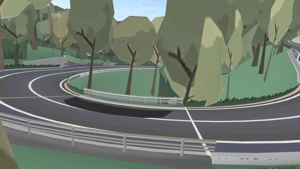 Tsuchisaka Mountain Pass map mod 0.3.6 - screenshot 5