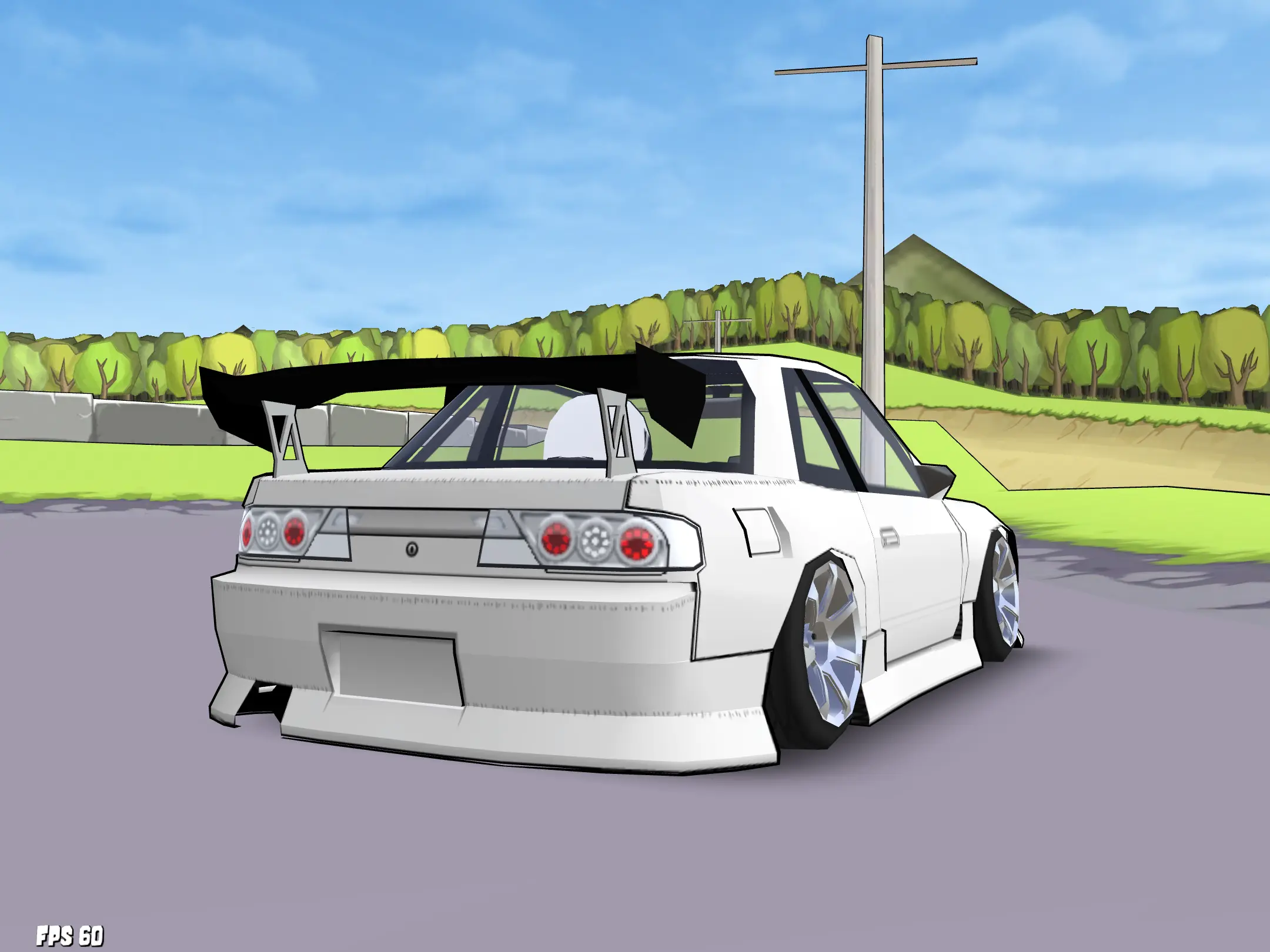 S13 with 180sx tailights livery