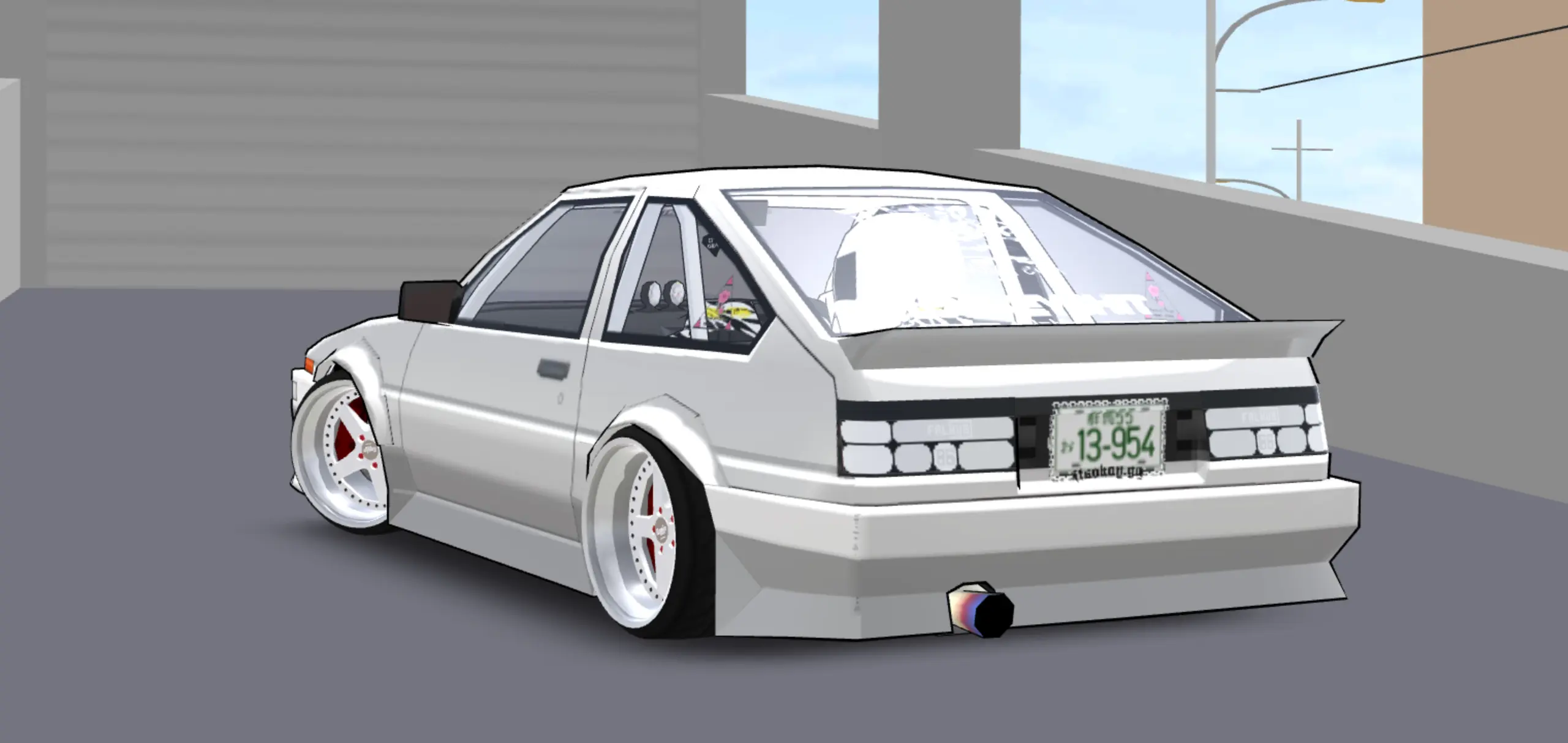 Toyota AE86 TRUENO FROST