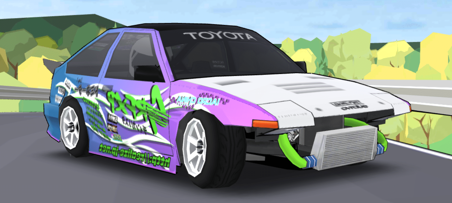 Toyota AE86 Drift Livery