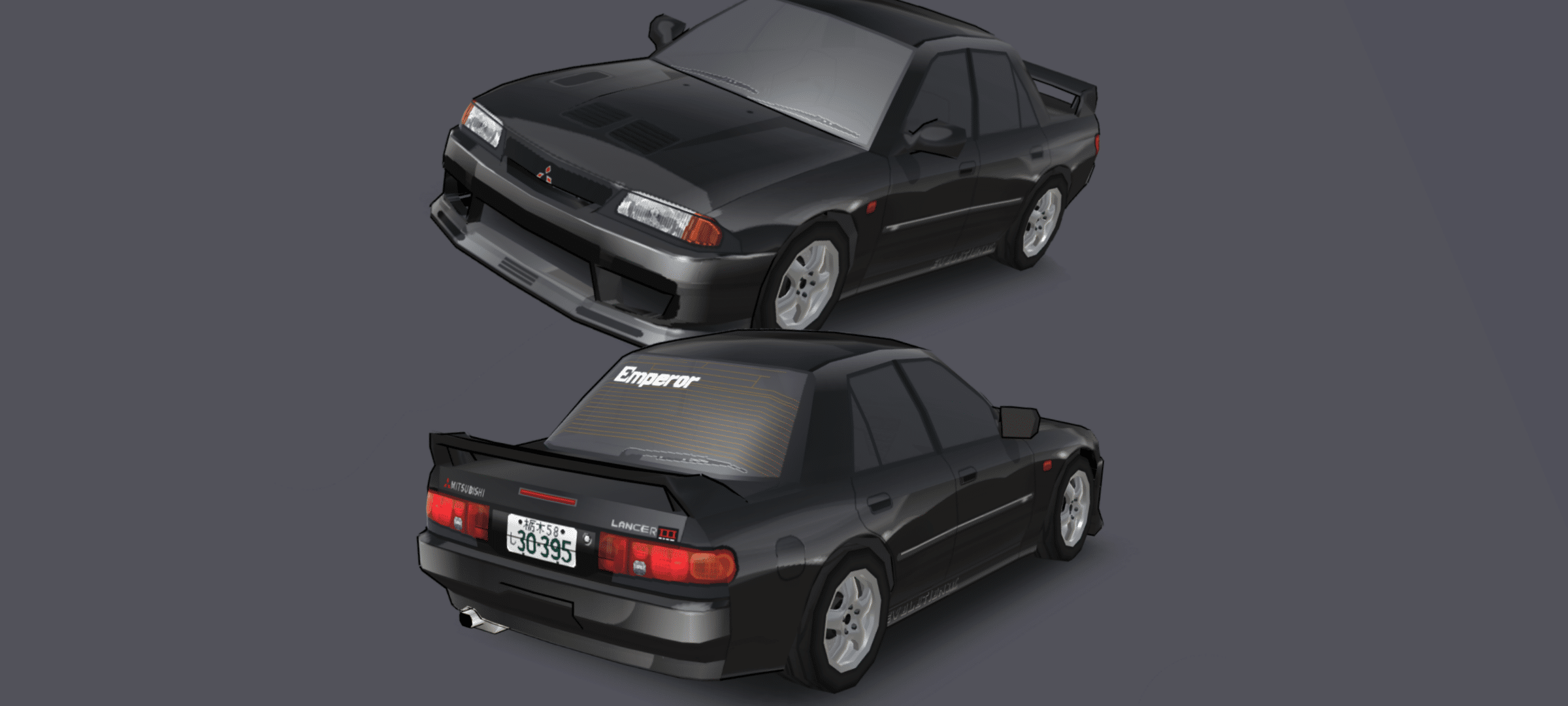 Kyoichi Sudo’s Mitsubishi Lancer EVO 3 Livery