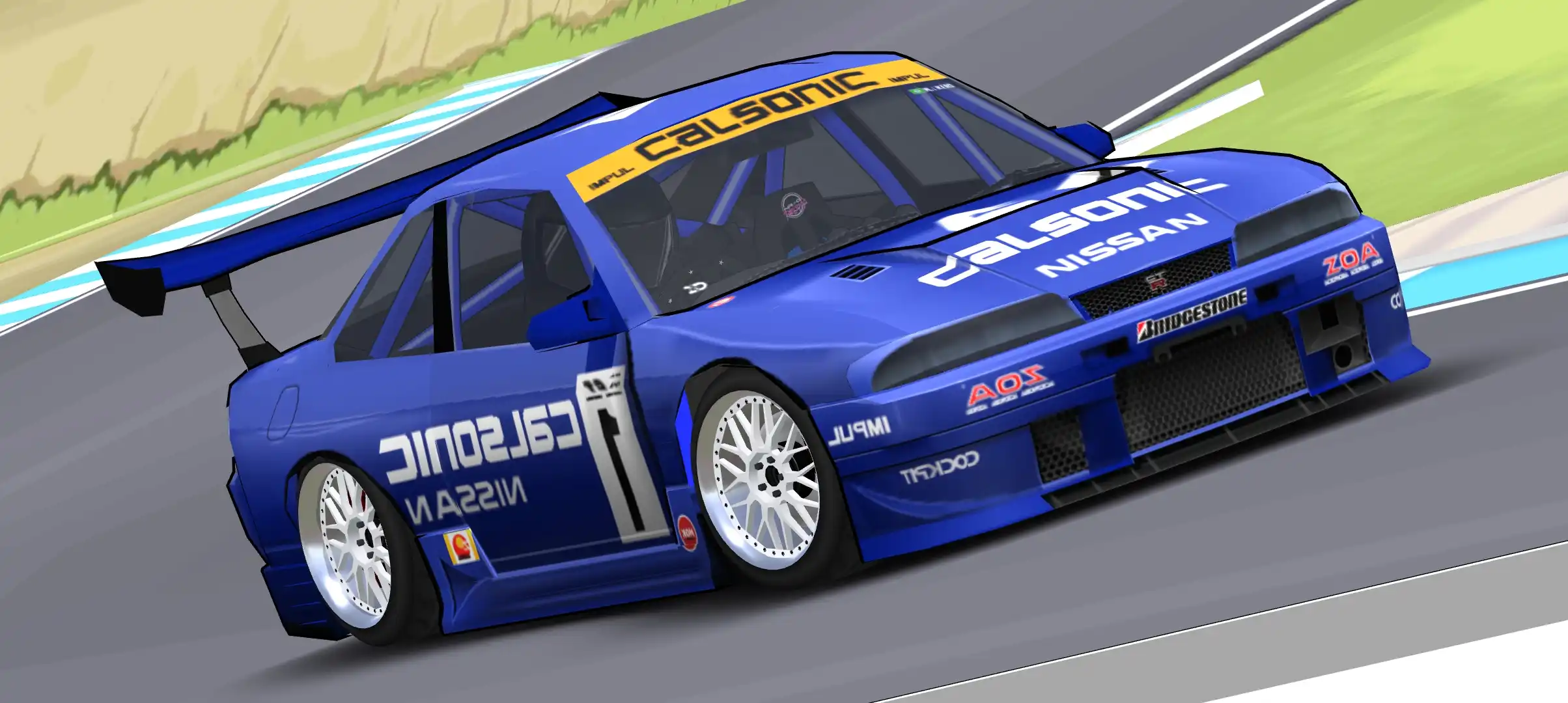 GT-R R33 JGTC Calsonic Racing Team - screenshot 3