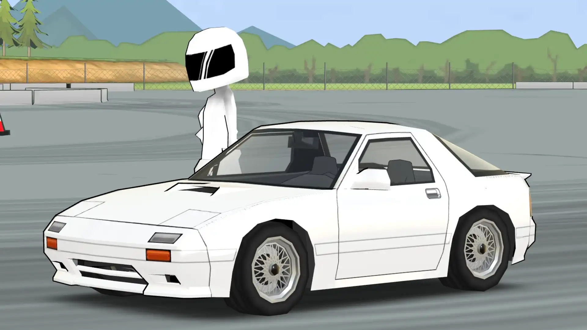 FR Legends RX-7 FC (FC3S / FC3SC) in-game