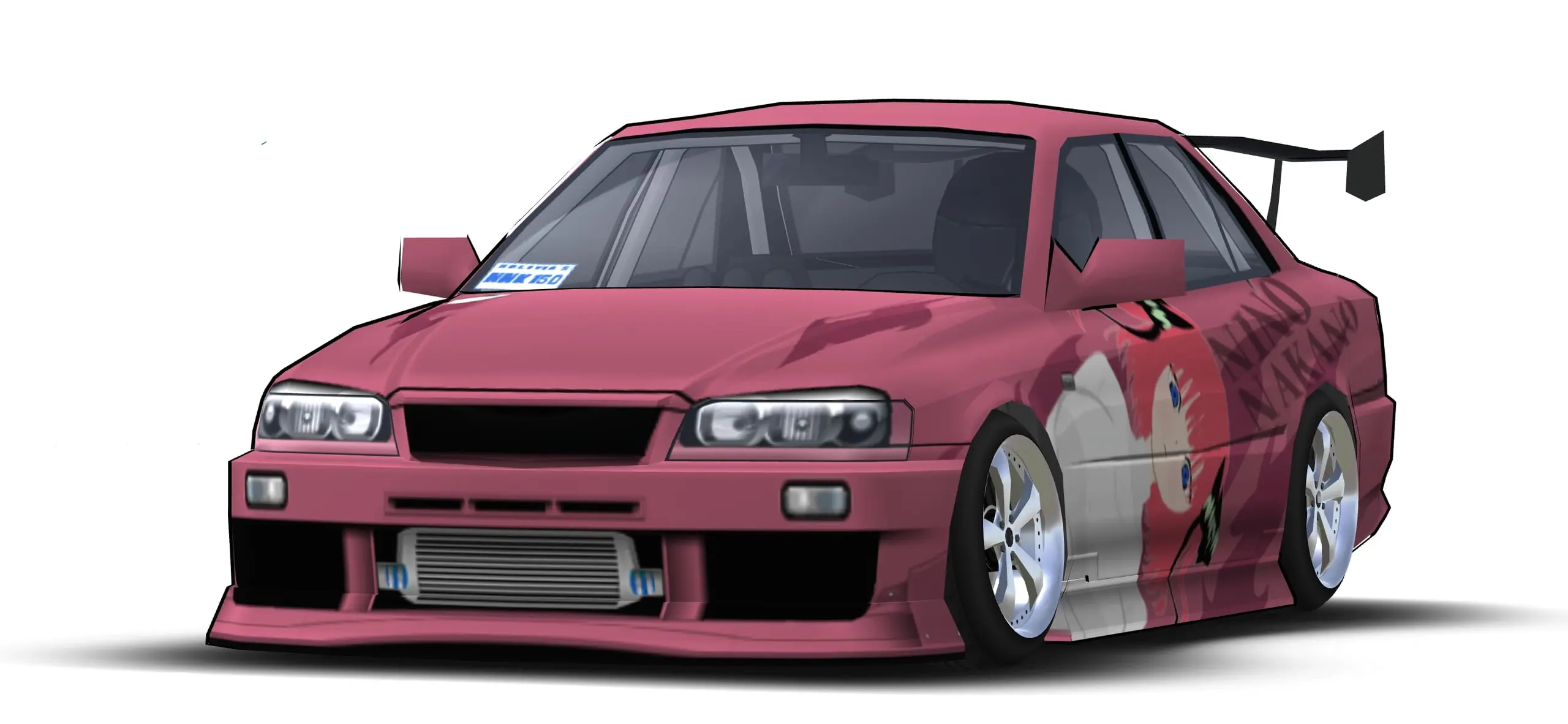 Nissan er34 itasha nino nakano