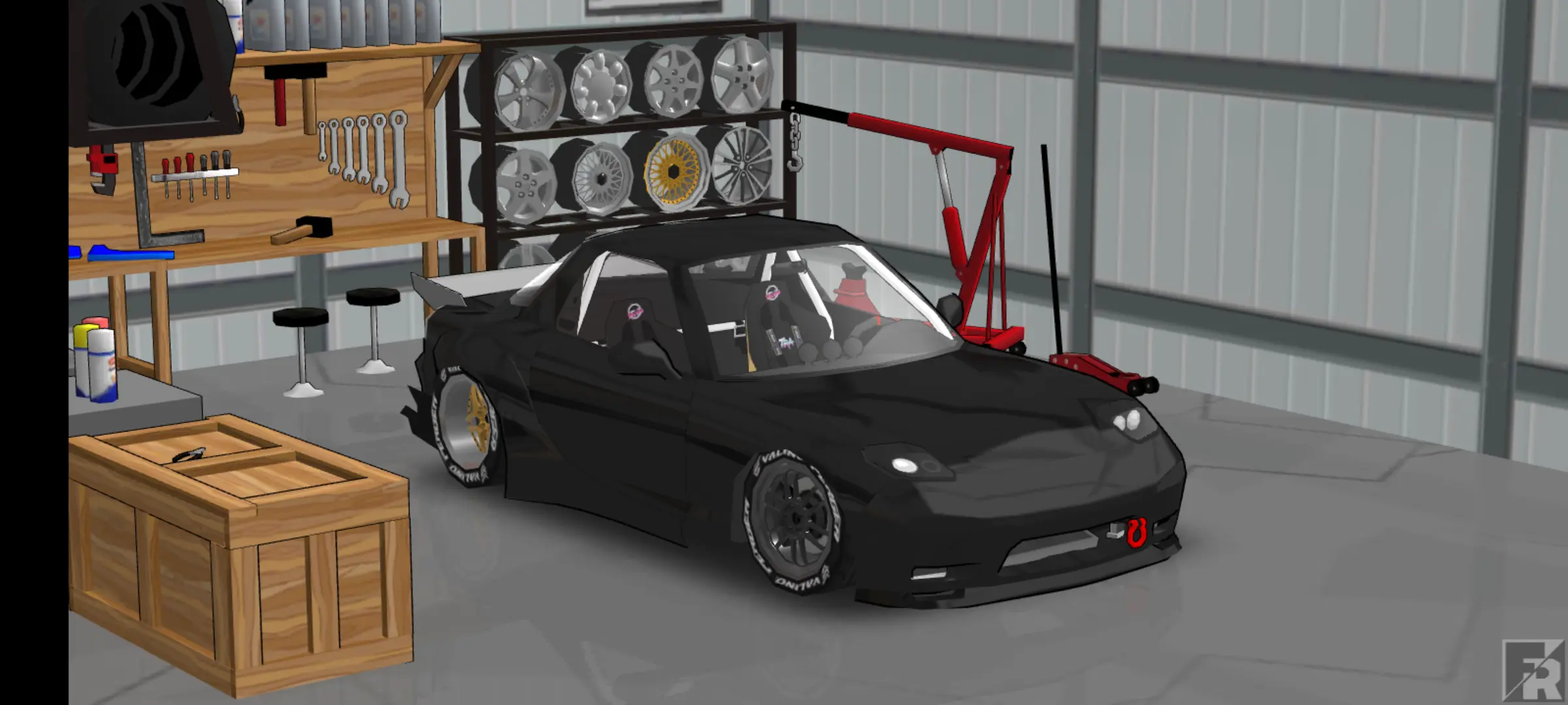 My RX-7 "Drag" with simple decal