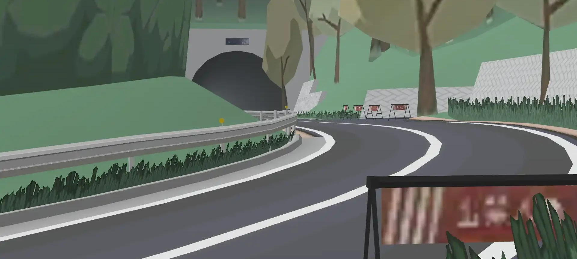Tsuchisaka Mountain Pass map mod 0.3.6 - Image 1