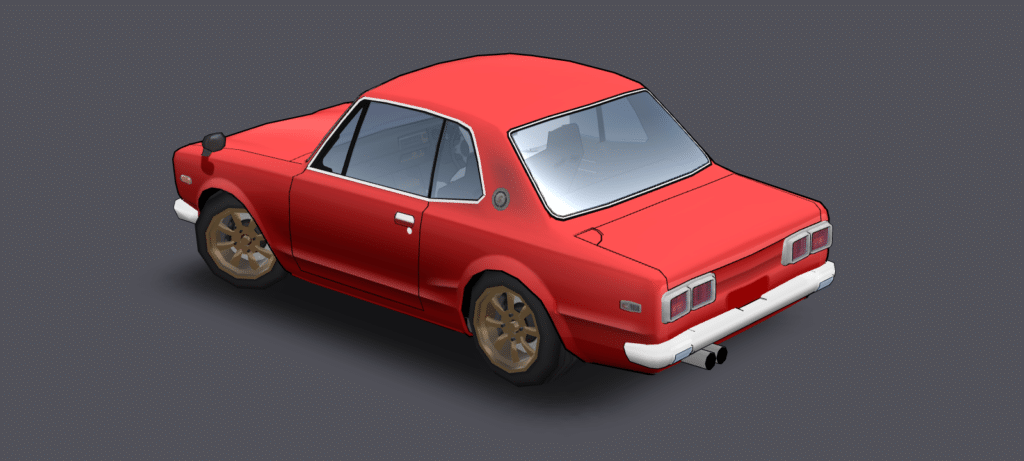 NISSAN 2000GT-R Matte Shading Livery - screenshot 4