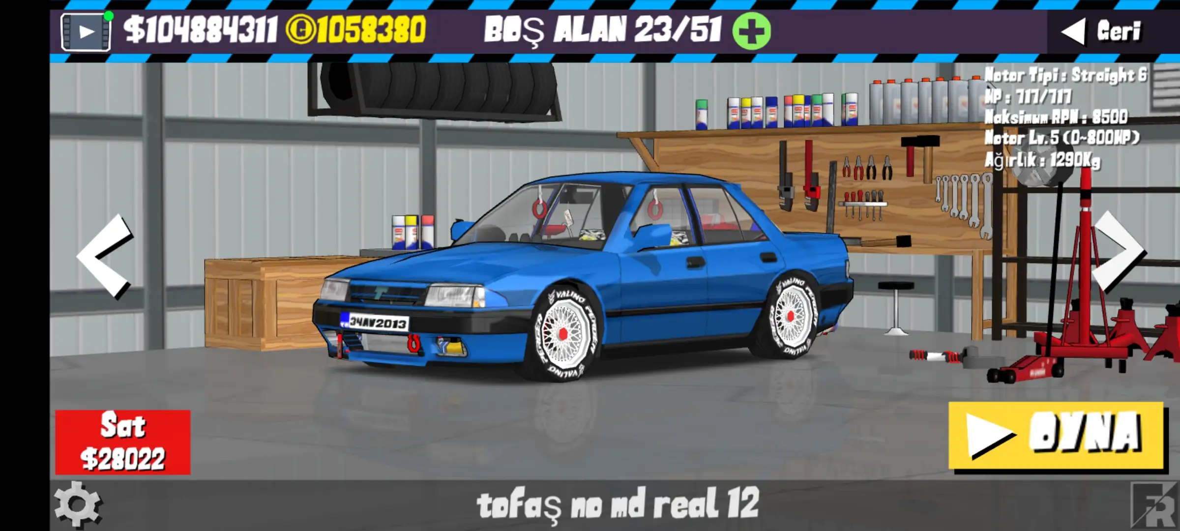Tofaş doğan slx
