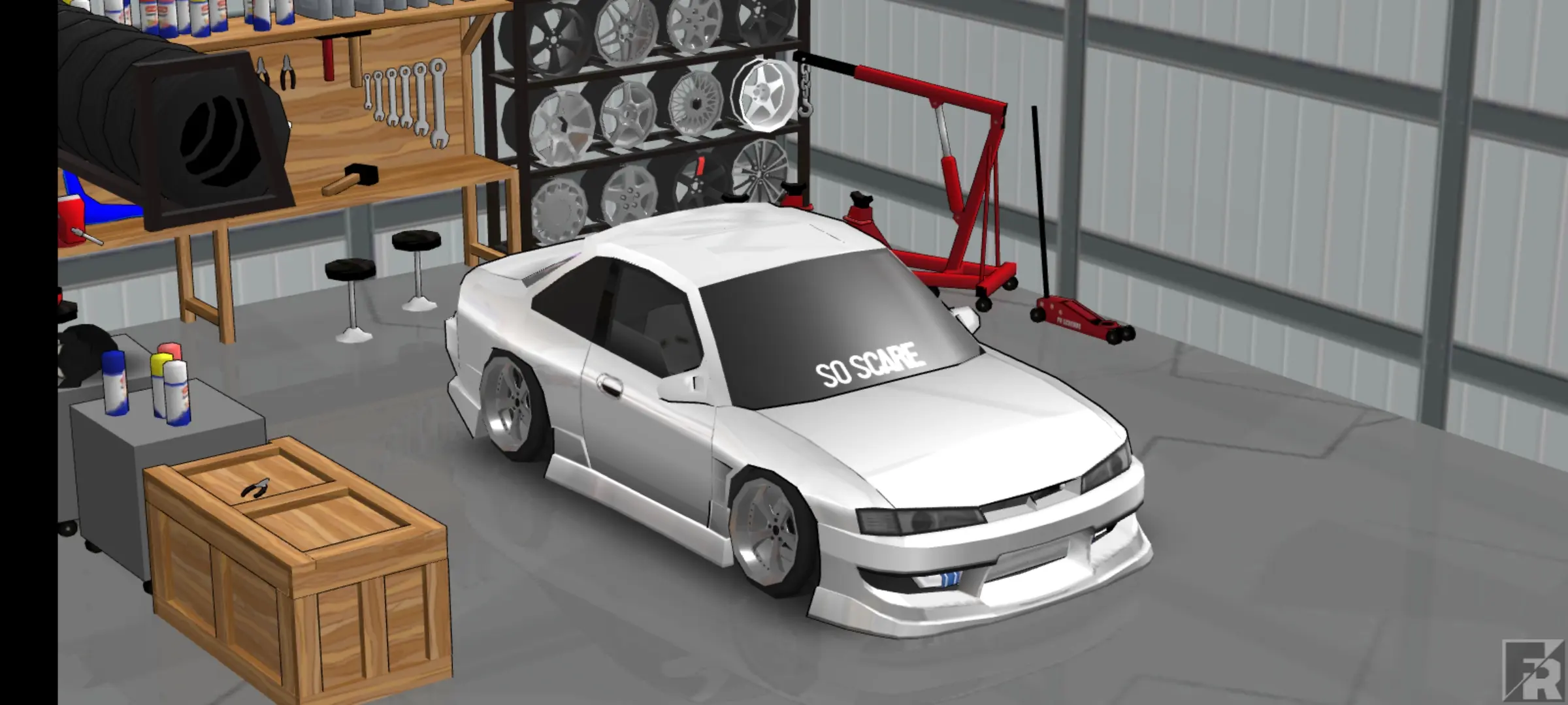Silvia S14 Work's9 Mod