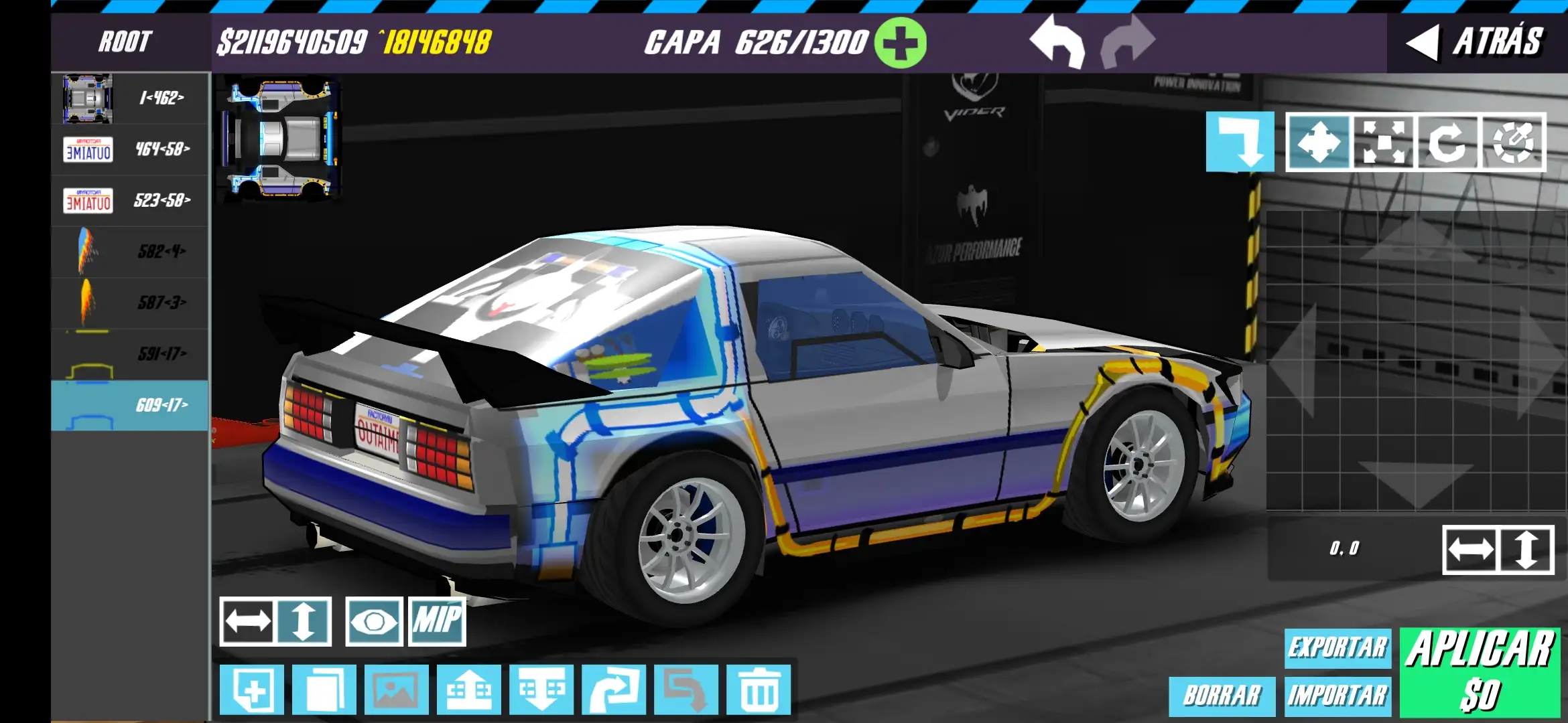DeLorean Caricature – Back to the Future - screenshot 10