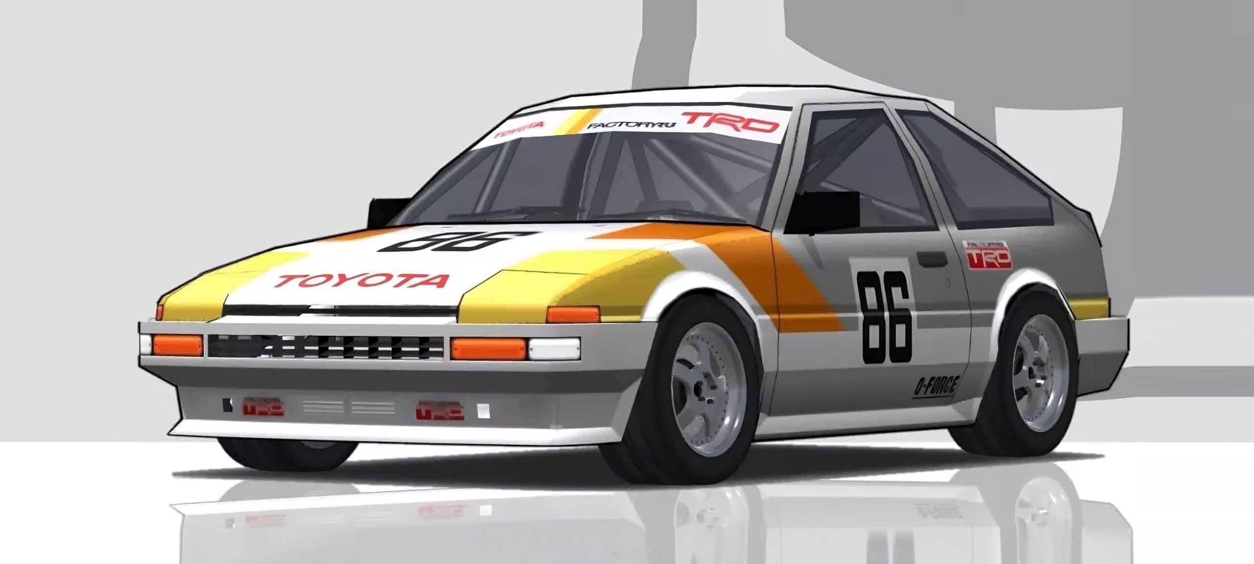 AE86 Circuit Initial D Livery