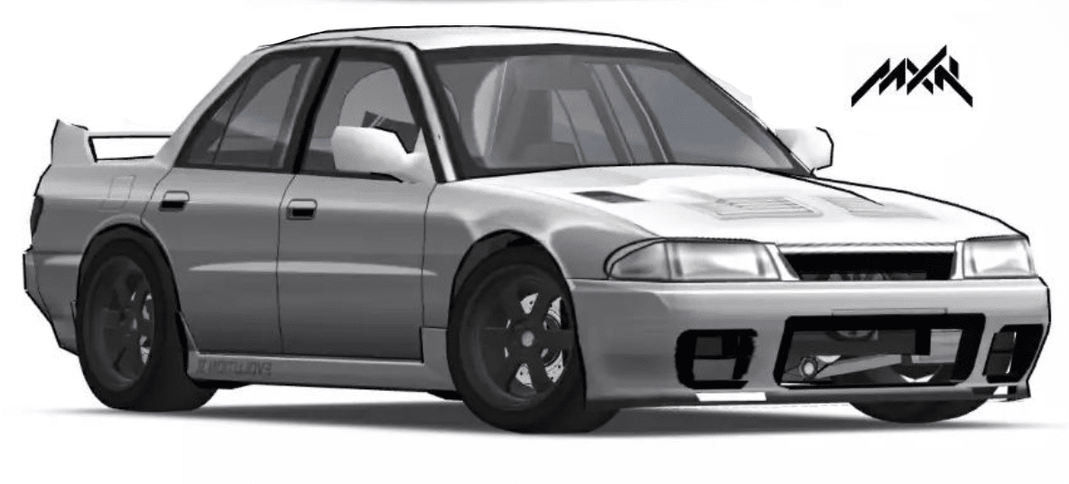 Lancer Evolution II Livery - Image 1