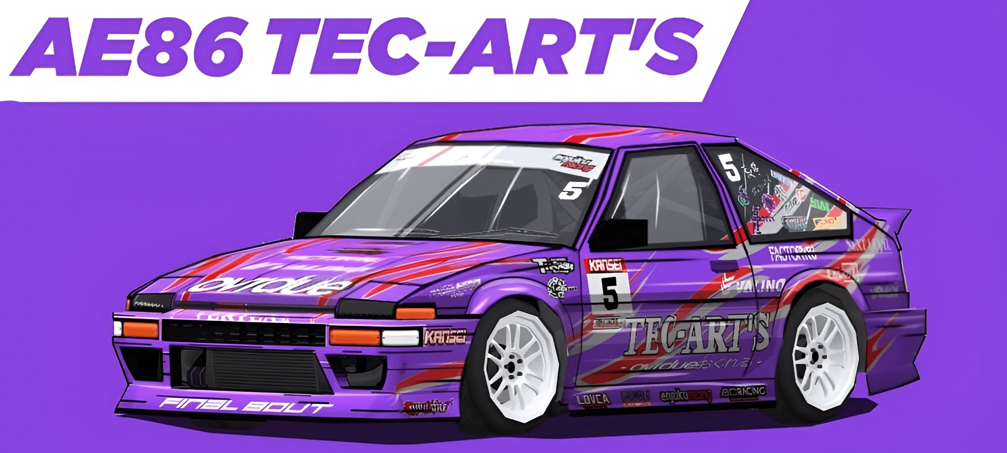 AE86 TEC-ART’S Livery - Image 1
