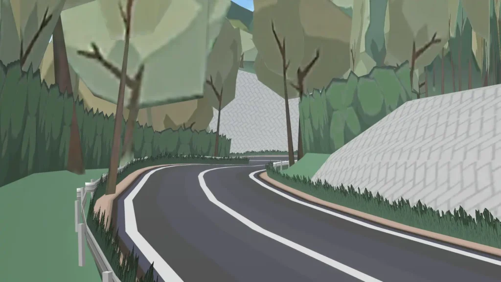Tsuchisaka Mountain Pass map mod 0.3.6 - screenshot 2