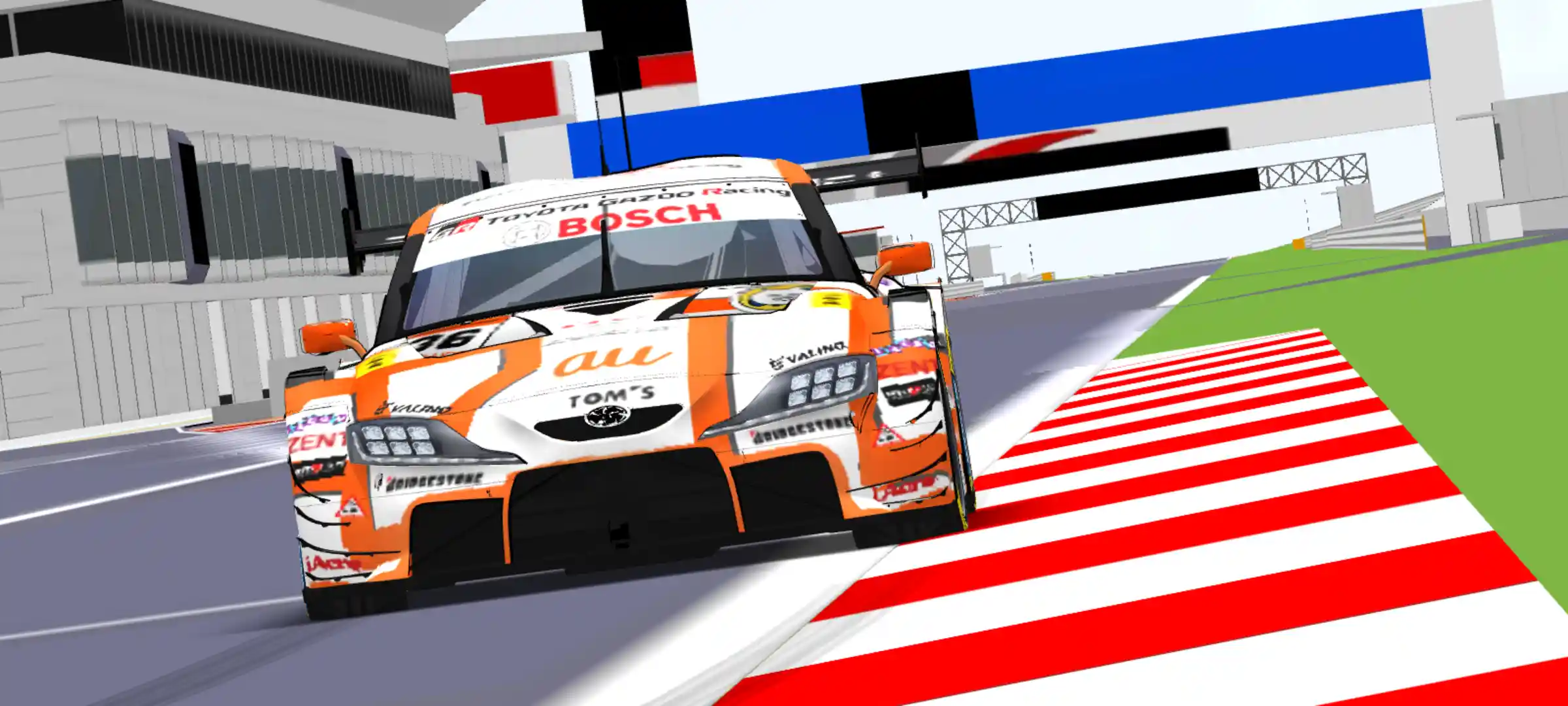 Toyota GR Supra TGR TEAM au TOM'S