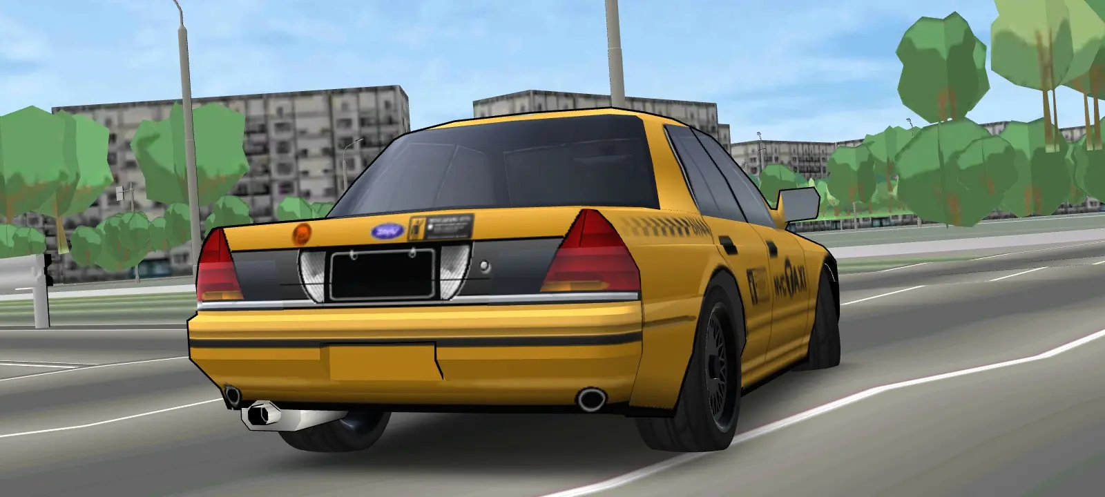 Ford Crown Victoria NYC Taxi - screenshot 3