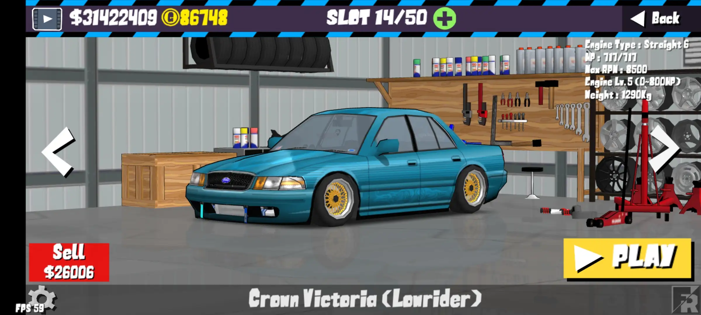 Crown Victoria lowrider.