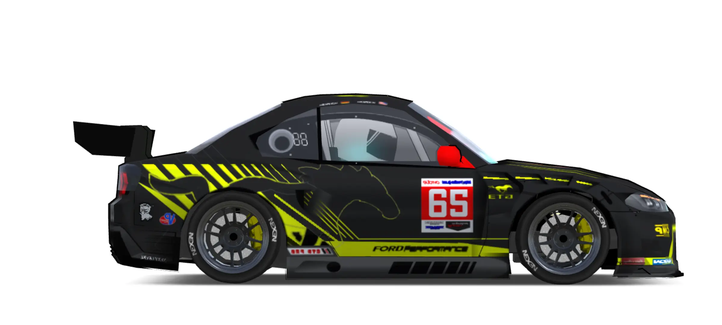 Ford Mustang GT3 "Liquid carbon" special livery - screenshot 5