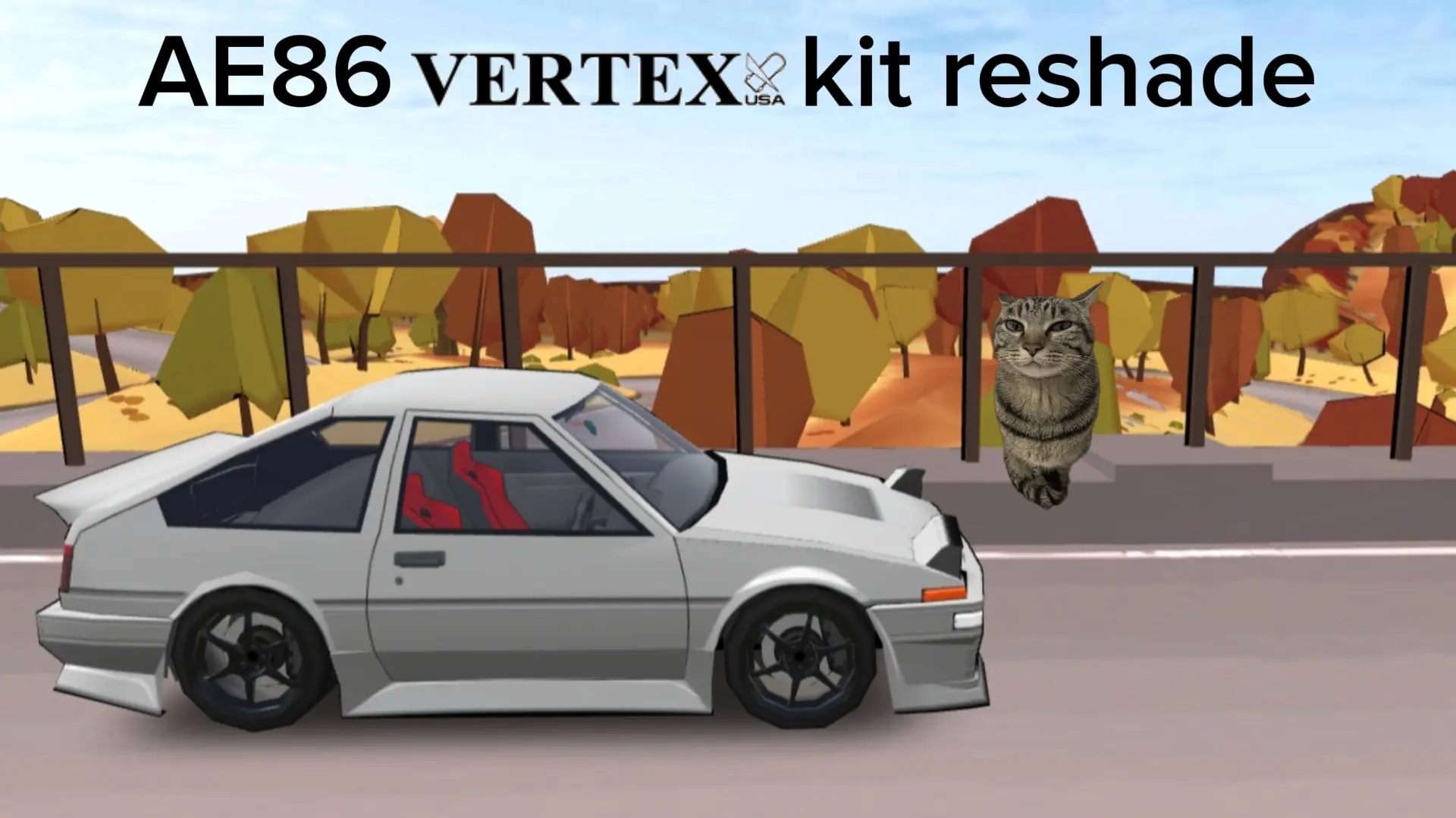 AE86 Vertex body kit reshade