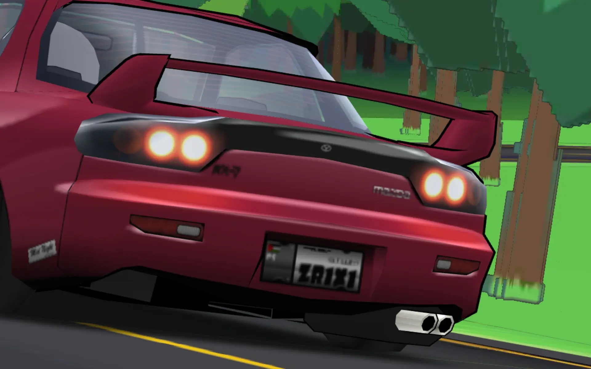 RX-7 badge