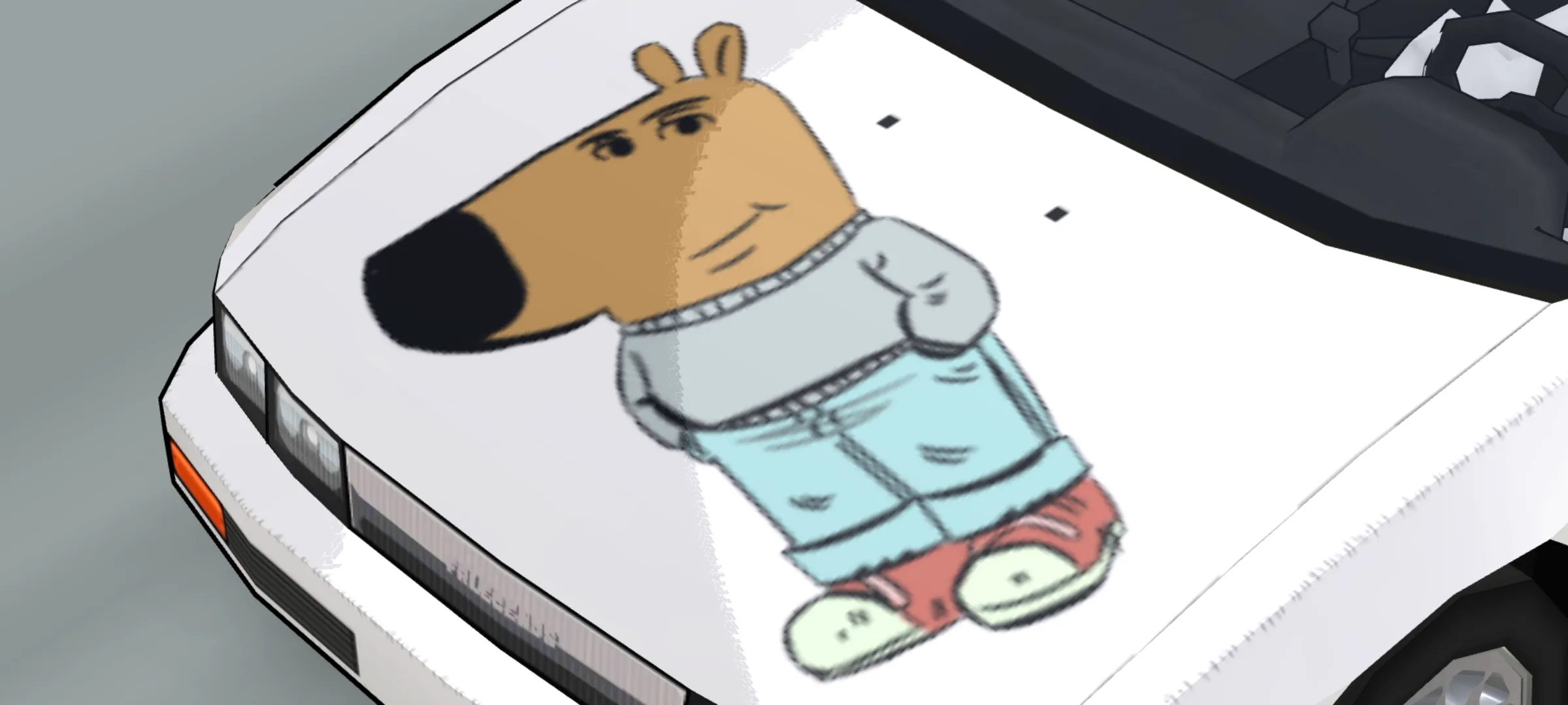 Chill Guy Sticker Livery - Image 1