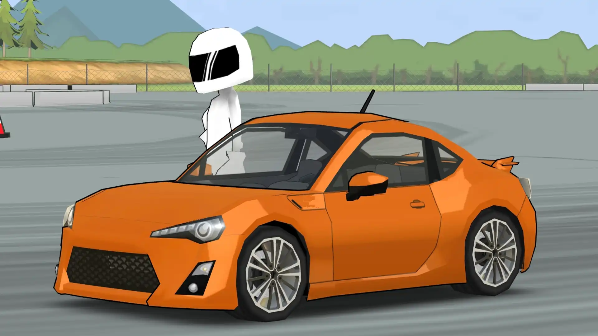 FR Legends GT86 in-game