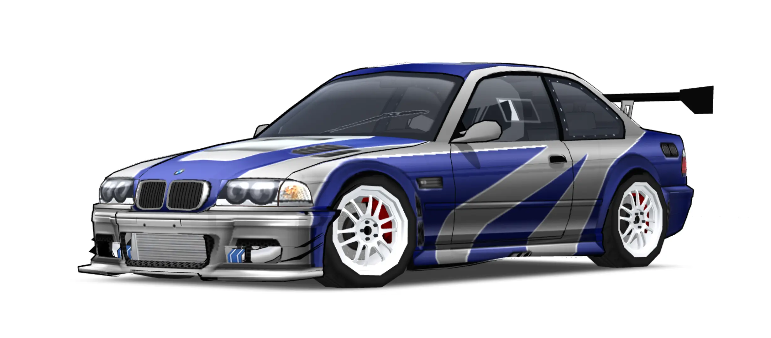 BMW M3 GTR LM (E46) (Need For Speed Most Wanted Version)  Livery - screenshot 4
