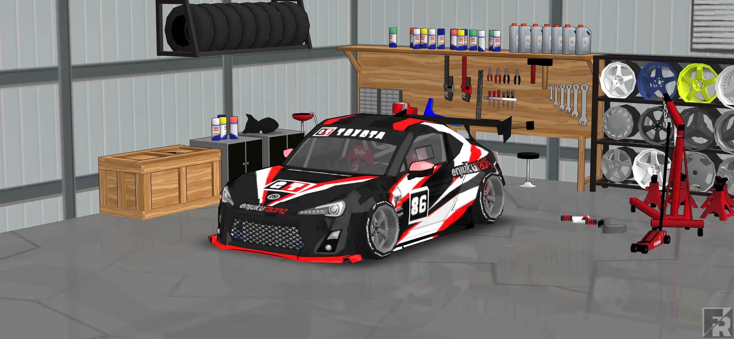 My GT86 grip race car