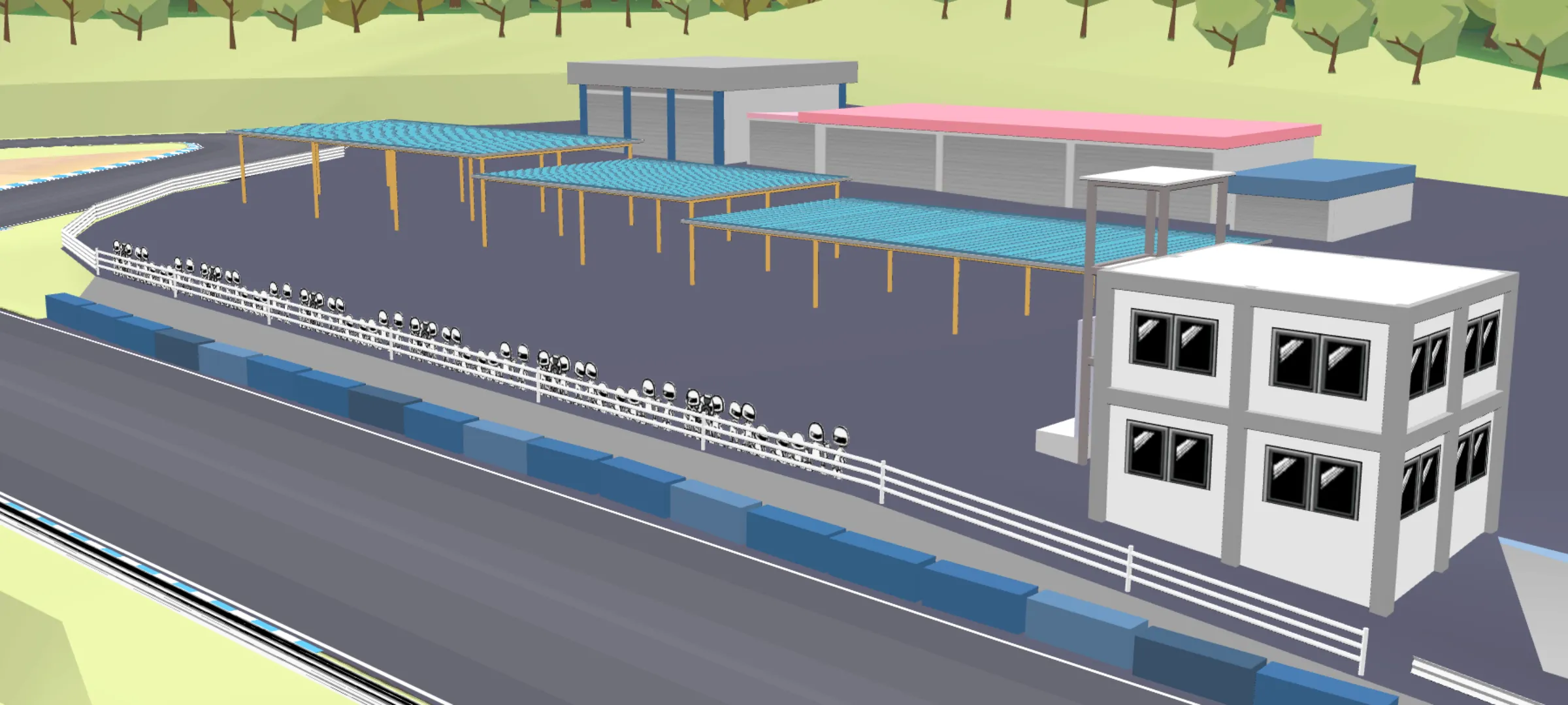 Mobara Twin Circuit map mod 0.3.6 - screenshot 2