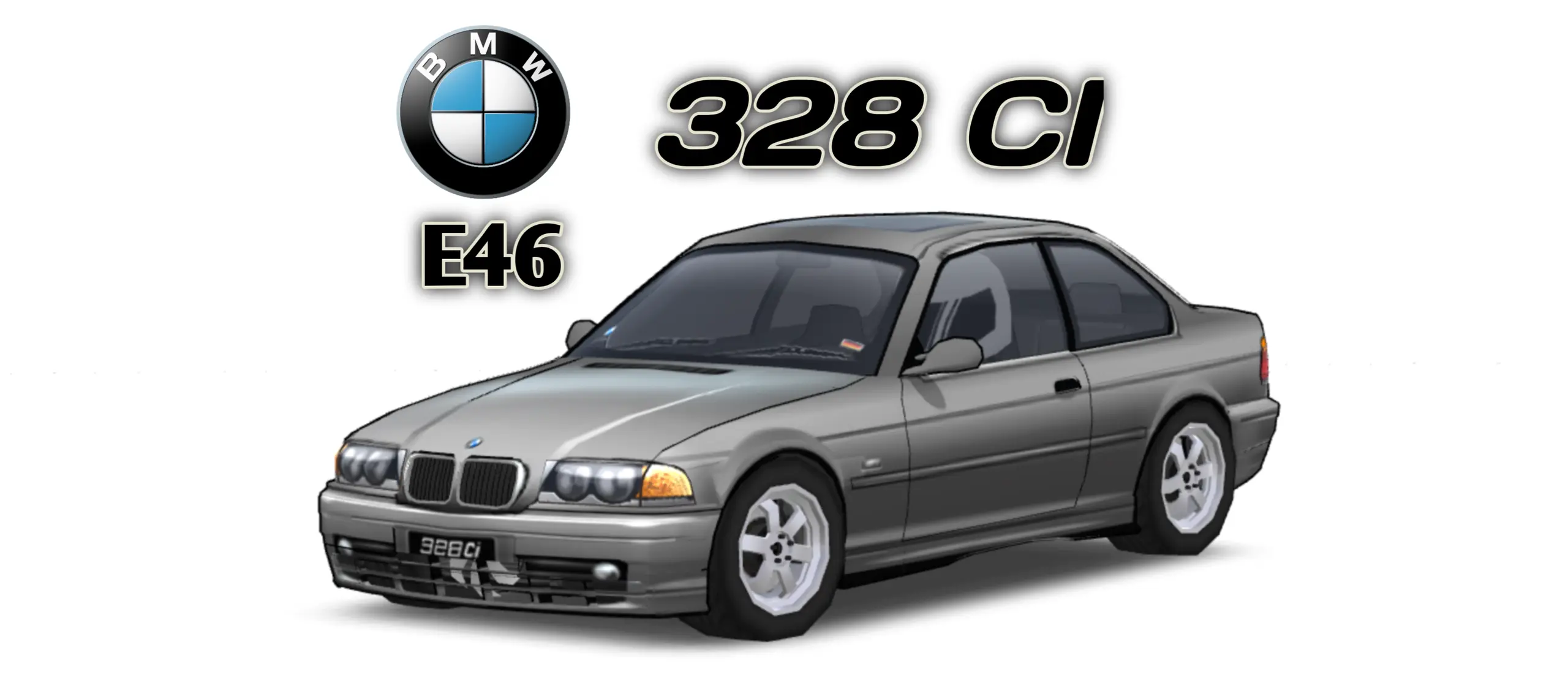 BMW 328ci (E46) 1999 Livery - Image 1