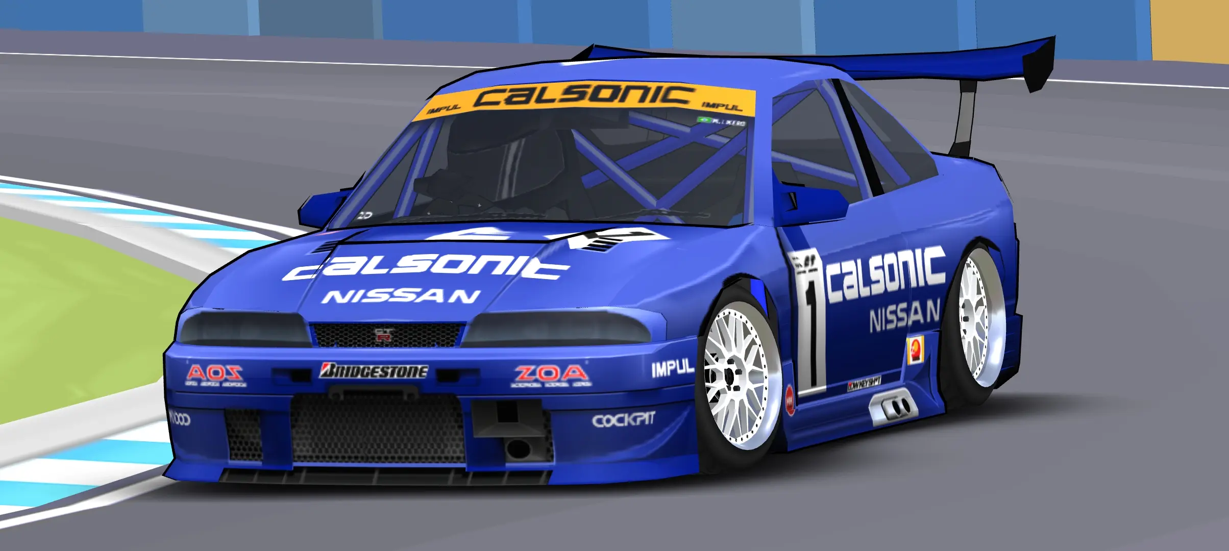 GT-R R33 JGTC Calsonic Racing Team - screenshot 7