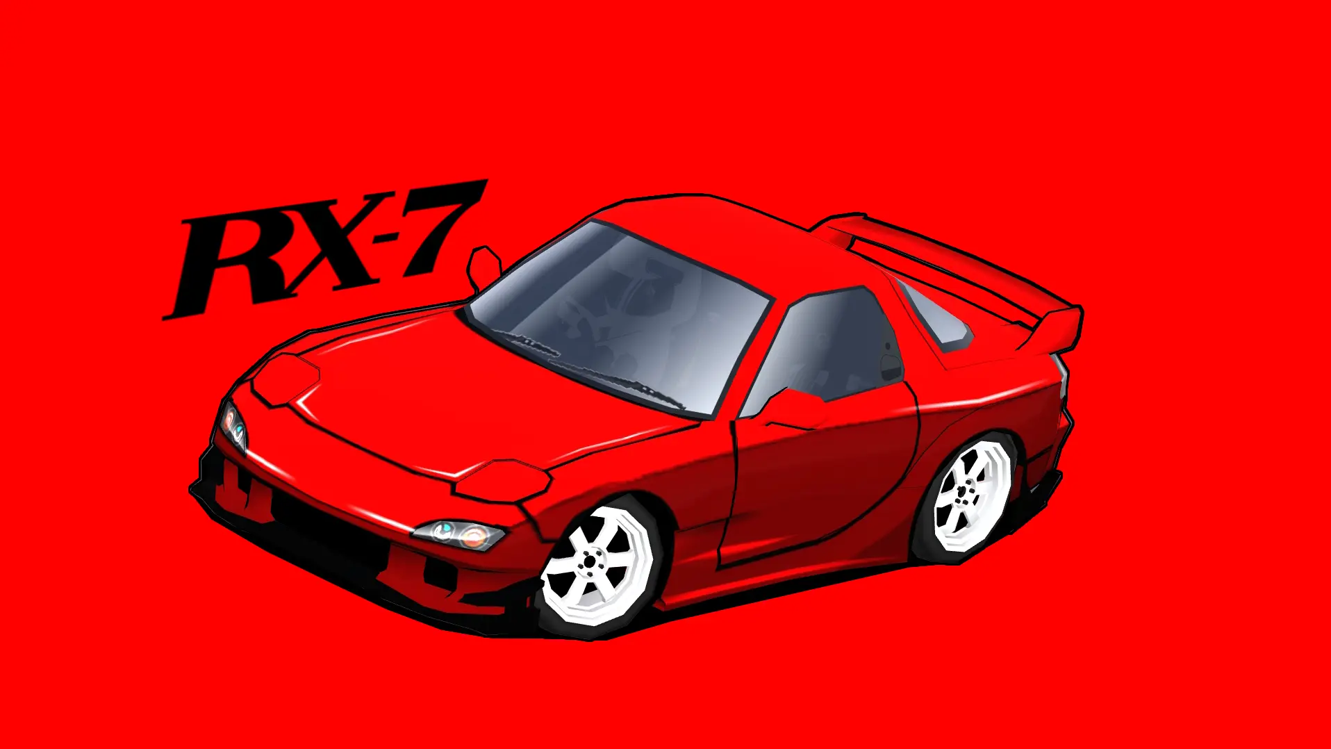 RX7 FD RE auto Modellista