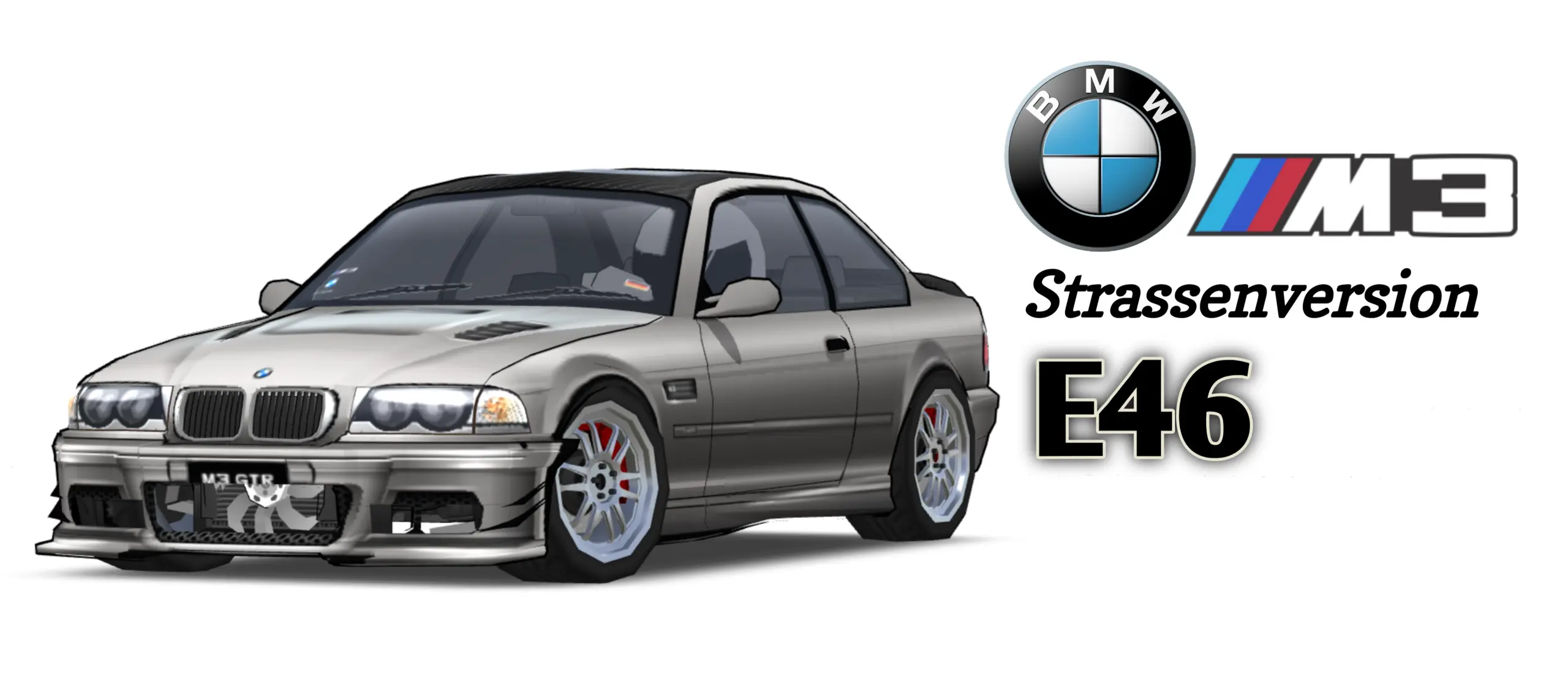 BMW M3 GTR Strassenversion (E46) 2001 Livery - Image 1