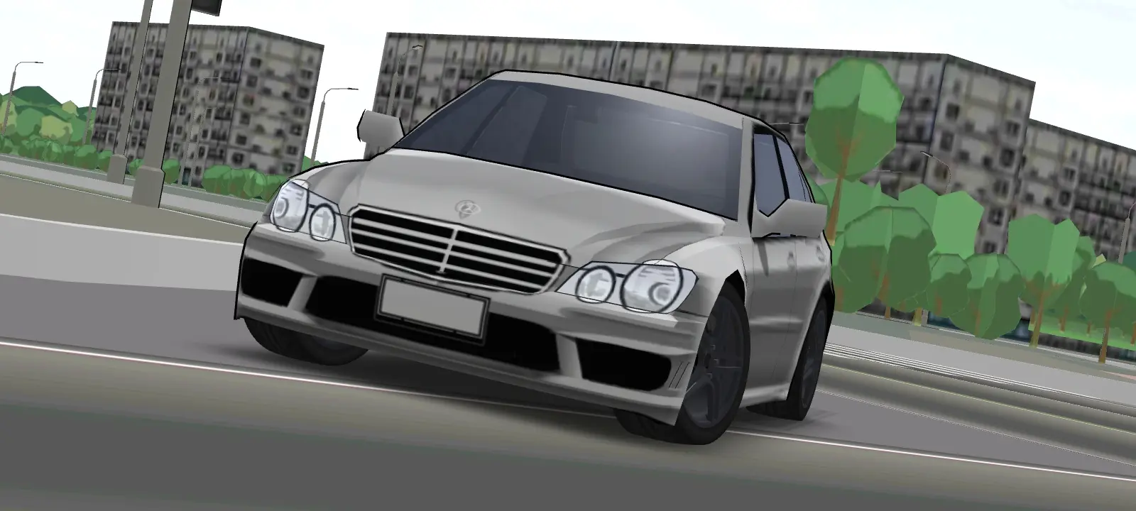 Mercedes Benz E55 AMG W211