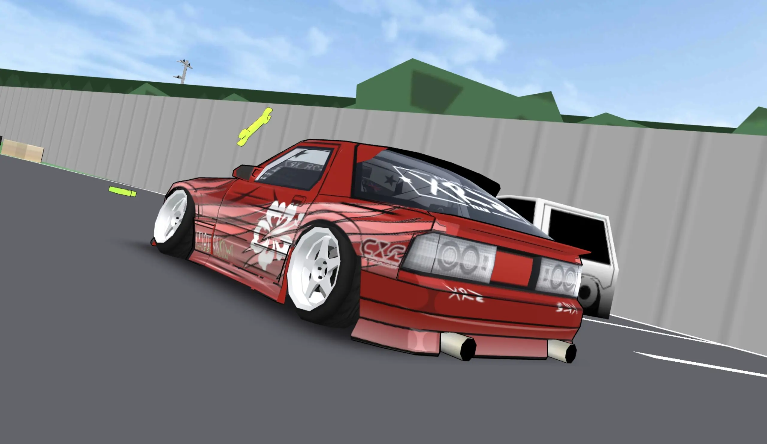RX-7 FC Clear Tail Lights Livery
