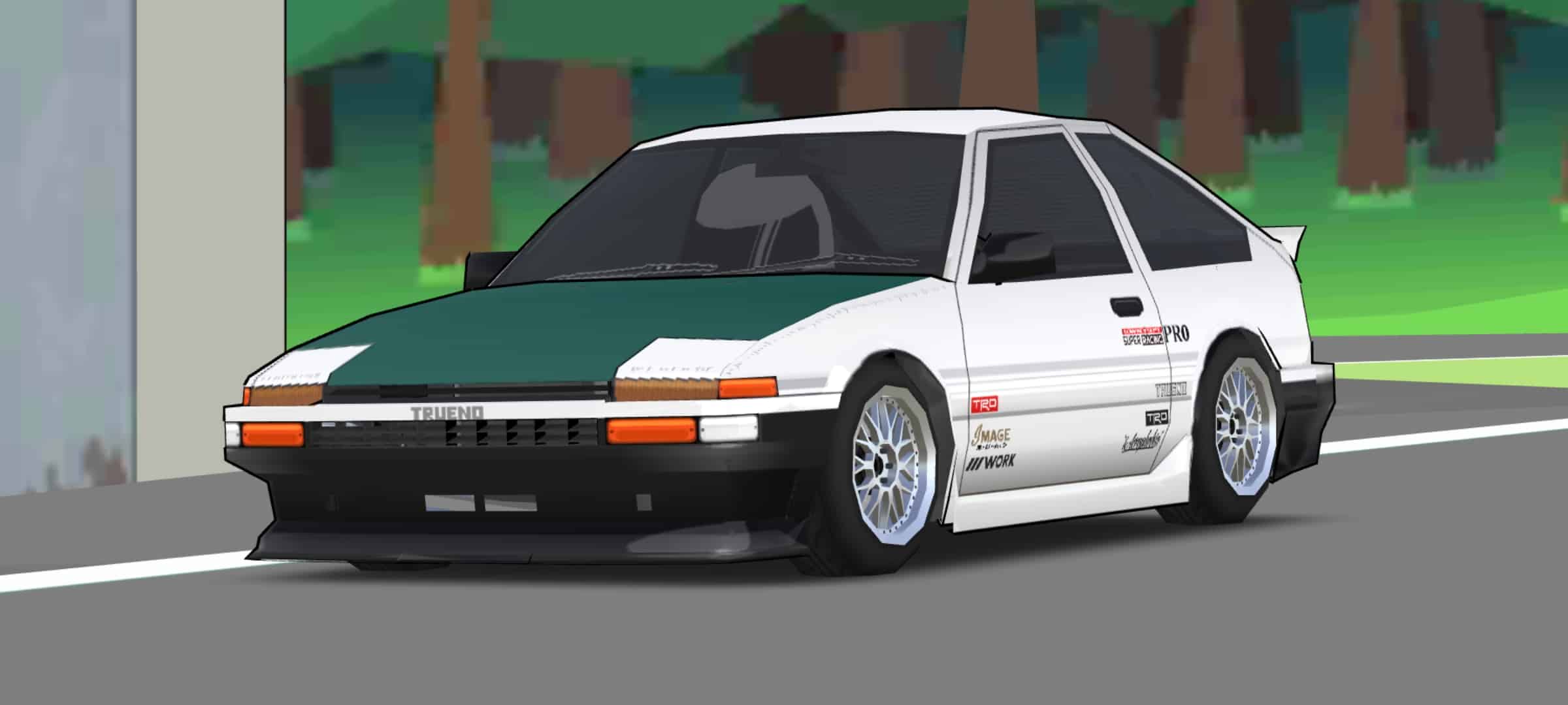 Keiichi Tsuchiya’s AE86 Livery