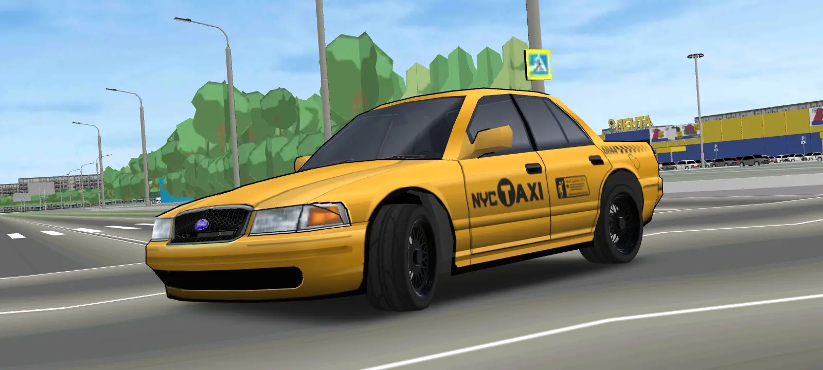 Ford Crown Victoria NYC Taxi - screenshot 5