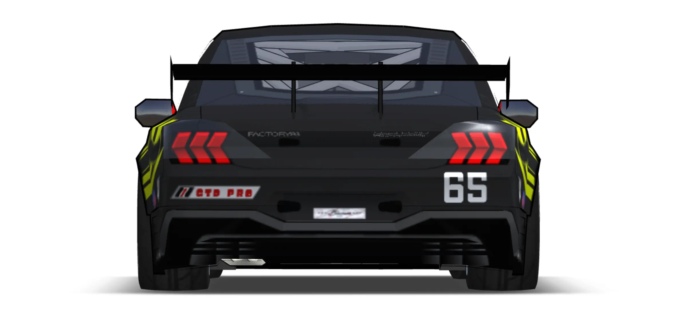Ford Mustang GT3 "Liquid carbon" special livery - screenshot 4