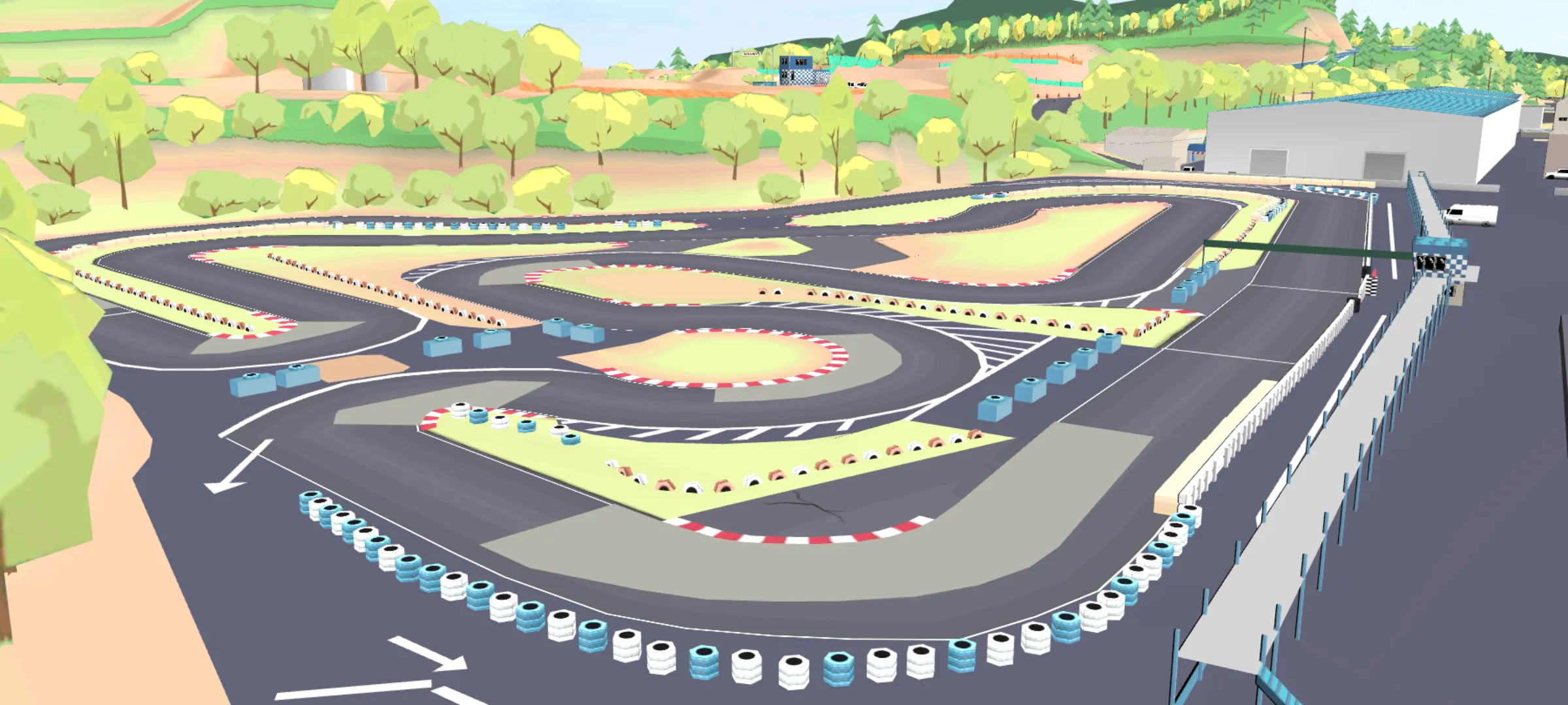 Meihan Sports Land map mod 0.4.1 - screenshot 5