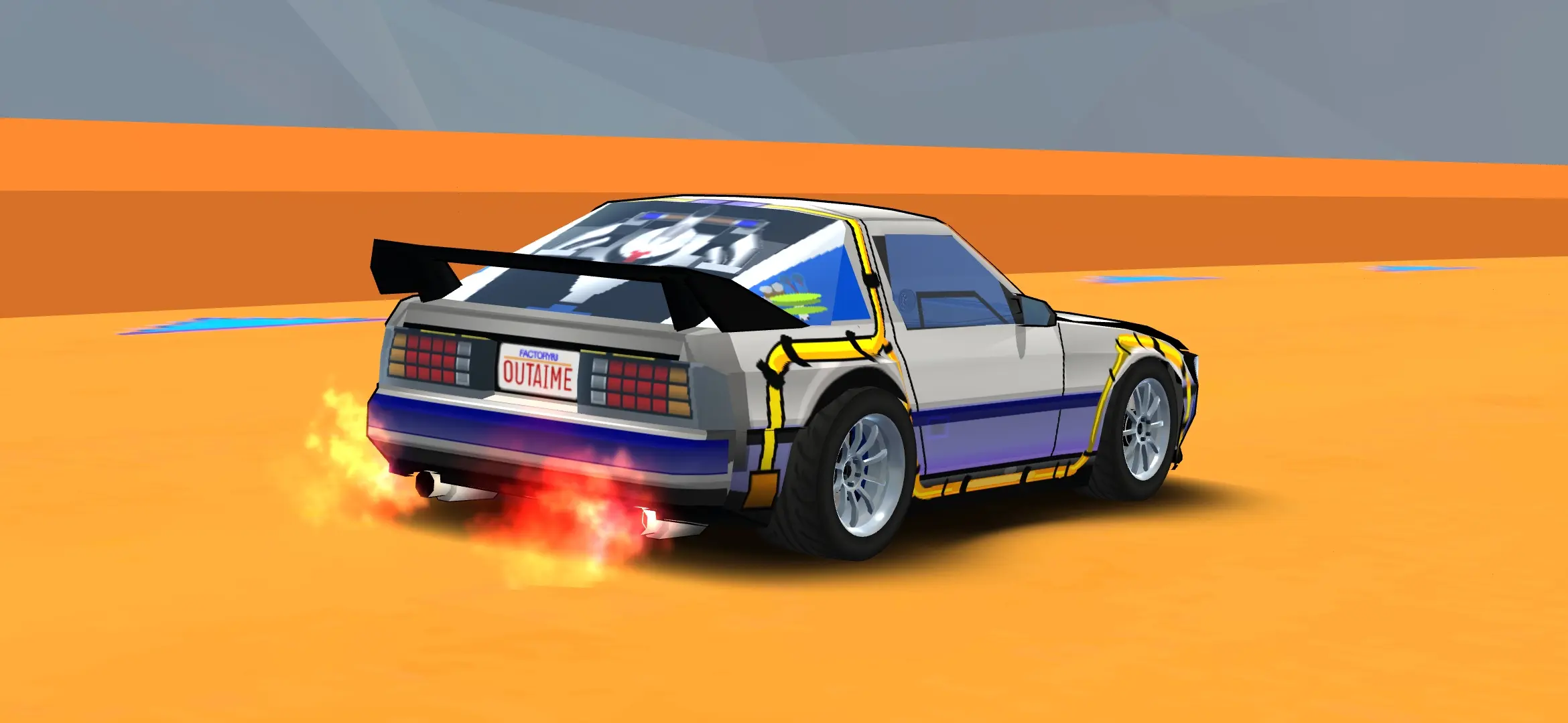 DeLorean Caricature – Back to the Future - screenshot 3