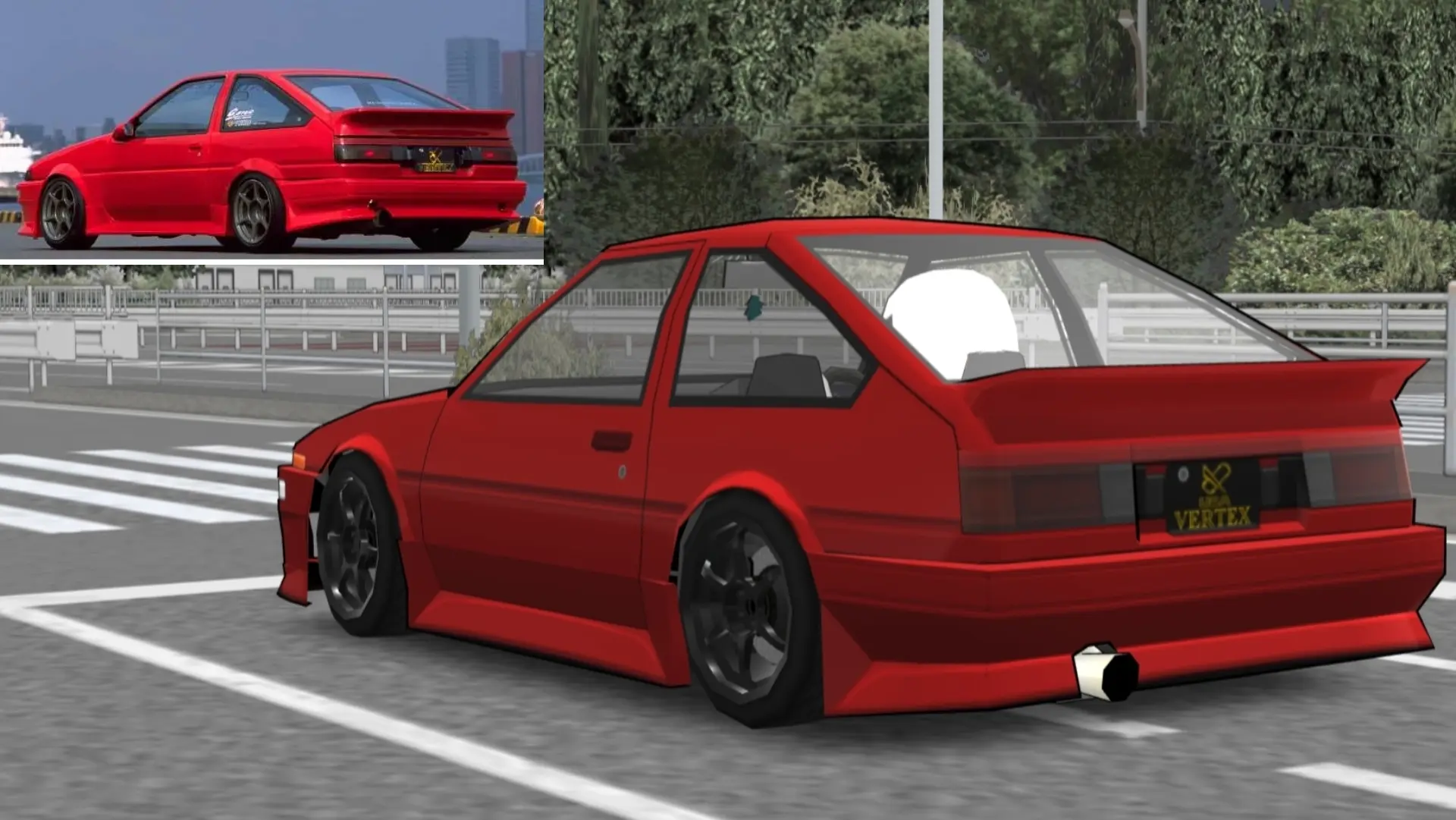 AE86 Vertex body kit reshade - screenshot 3